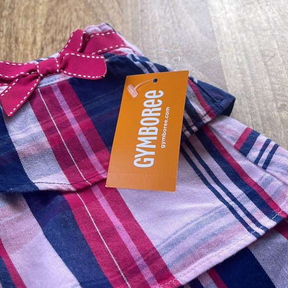 Girls Plaid Tiered Skort - Preppy Puppy , NWT, size 12/18 - Picture 6 of 6